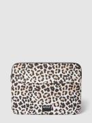 WOUF Laptoptasche mit Animal-Print Modell 'Cleo' in Sand, Größe 1