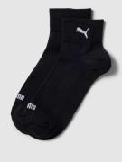 Puma Socken mit Logo-Print im 2er-Pack in Black, Größe 35-38