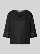 Christian Berg Woman Blusenshirt mit 3/4-Arm in Black, Größe 36