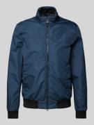 Geox Blouson mit Zweiwege-Reißverschluss in Marine, Größe 58