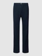 Esprit Collection Chino mit Strukturmuster Modell 'BRUSHED' in Marine,...