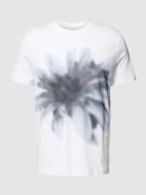 Esprit Collection T-Shirt mit Motiv-Print Modell 'Pima' in Weiss, Größ...