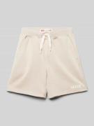 Levi’s® Kids Sweatshorts mit Logo-Stitching in Camel, Größe 152