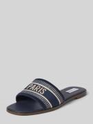 Steve Madden Slides mit Statement-Stitching Modell 'KNOX' in Marine, G...