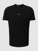 Karl Lagerfeld T-Shirt mit Label-Print in Black, Größe L