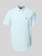Lerros Regular Fit Freizeithemd aus Baumwoll-Mix mit Leinen-Anteil in ...