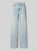 Vero Moda Wide Leg Jeans im 5-Pocket-Design Modell 'ANNET' in Jeansbla...