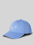 Armedangels Basecap aus Bio-Baumwolle Modell 'YENAAS LOVAA' in Blau, G...