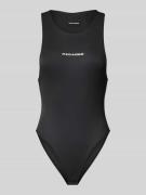 Pegador Body mit Label-Print Modell 'MAYA' in Black, Größe S