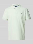 MCNEAL Regular Fit Poloshirt mit Label-Stitching in Lind, Größe L