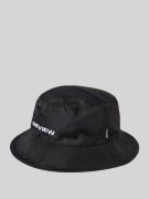 REVIEW Bucket Hat mit Label-Stitching in Black, Größe 1