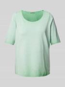 Smith and Soul T-Shirt mit Rollsaum in Mint, Größe S