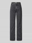 Calvin Klein Jeans Straight Fit Jeans im 5-Pocket-Design in Dunkelgrau...