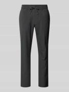 MCNEAL Tapered Fit Stoffhose mit Gesäßtaschen in Black, Größe L