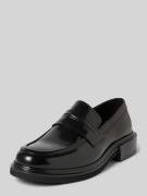 CK Calvin Klein Penny-Loafer aus echtem Leder in Black, Größe 45