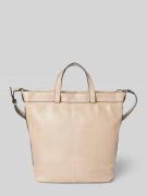 LIEBESKIND BERLIN Tote Bag aus reinem Leder mit Label-Detail Modell 'E...