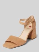 Högl Sandalette mit Dornschließe in Beige, Größe 39