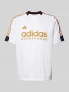 ADIDAS SPORTSWEAR T-Shirt mit Rundhalsausschnitt in Weiss, Größe S