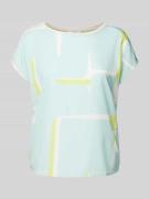 OPUS T-Shirt mit Allover-Print Modell 'Sisbo' in Mint, Größe 40