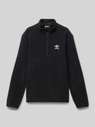 adidas Originals Sweatshirt mit Stehkragen in Black, Größe 140