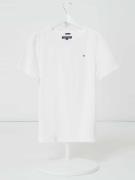 Tommy Hilfiger Teens T-Shirt aus Bio-Baumwolle in Weiss, Größe 10