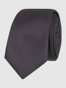 Monti Krawatte aus reiner Seide (5 cm) in Black, Größe 5CM