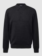 MAERZ Muenchen Strickpullover aus Schurwolle in Anthrazit Melange, Grö...