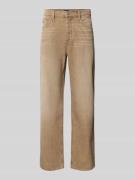 Tommy Jeans Regular Fit Jeans im 5-Pocket-Design Modell 'OTIS' in Sand...