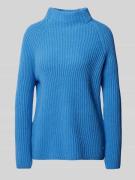 Smith and Soul Relaxed Fit Strickpullover mit Kaschmir-Anteil in Bleu,...