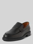 SELECTED HOMME Penny-Loafer aus Leder Modell 'BLAKE' in Black, Größe 4...