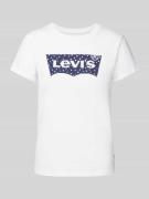 Levi's® T-Shirt mit Label-Print Modell 'THE PERFECT TEE' in Weiss, Grö...