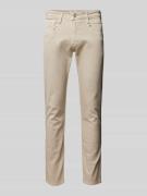 Replay Slim Fit Jeans im 5-Pocket-Design Modell 'ANBASS' in Schilf, Gr...