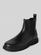 Calvin Klein Jeans Chelsea Boots aus Leder mit Label-Detail in Black, ...