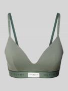 TOMMY HILFIGER BH mit elastischem Label-Bund Modell 'LIGHTLY LINED' in...
