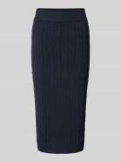 Gant Strickrock mit Zopfmuster in Marine, Größe S