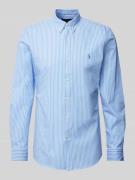 Polo Ralph Lauren Slim Fit Freizeithemd mit Button-Down-Kragen in Bleu...