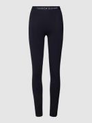 TOMMY HILFIGER Leggings mit elastischem Logo-Bund in Marine, Größe S