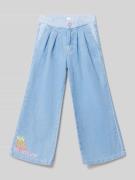 BILLIEBLUSH Jeans mit Bundfalten in Hellblau, Größe 116