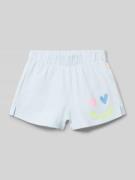 BILLIEBLUSH Regular Fit Shorts mit elastischem Bund in Bleu, Größe 104