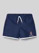 Polo Ralph Lauren Kids Badehose mit Label-Stitching in Marine, Größe 9...