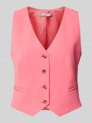 Christian Berg Woman Selection Weste mit Leistentaschen in Pink, Größe...