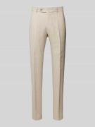 Carl Gross Regular Fit Anzughose aus Leinen-Mix mit Woll-Anteil Modell...