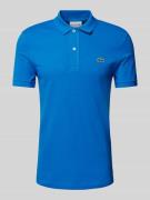 Lacoste Slim Fit Poloshirt mit Label-Patch Modell 'PIQUE' in Royal, Gr...