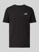 PUMA PERFORMANCE T-Shirt mit Label-Stitching in Black, Größe L