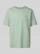 Dickies T-Shirt mit Label-Print Modell 'MAPLETON' in Mint, Größe L