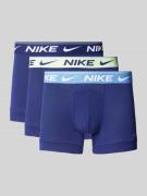 Nike Trunks mit elastischem Logo-Bund im 3er-Pack in Marine, Größe L