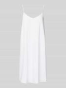 Hanro Nachthemd mit Spaghettiträgern in Weiss, Größe XL
