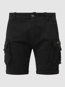 Alpha Industries Cargoshorts mit Stretch-Anteil in Black, Größe 29