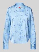 HUGO Regular Fit Bluse mit durchgehender Knopfleiste Modell 'Elka' in ...