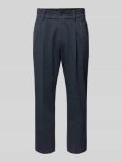 Drykorn Anzughose in unifarbenem Design Modell 'CHASY' in Marine, Größ...